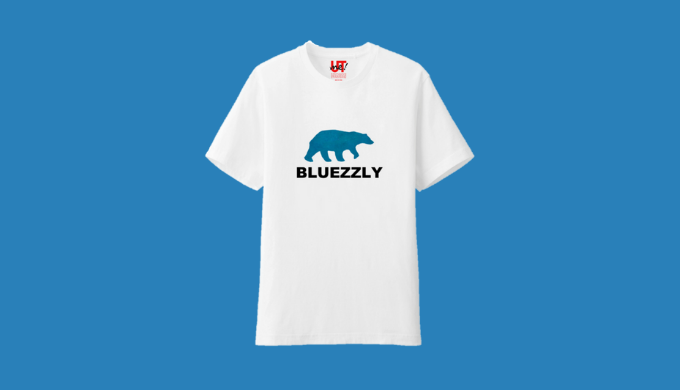 bluezzlyオリジナルTシャツ