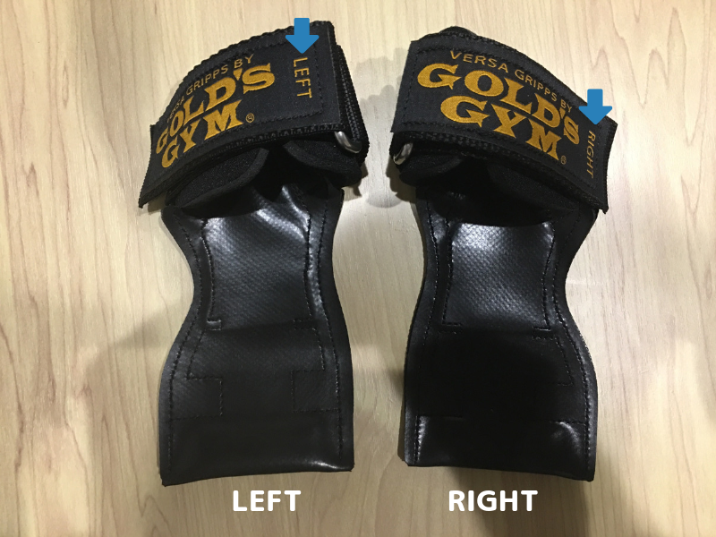ゴールドジム「パワーグリッププロ」RIGHT LEFT