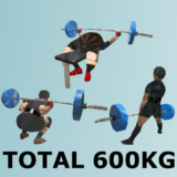 BIG3トータル600kg